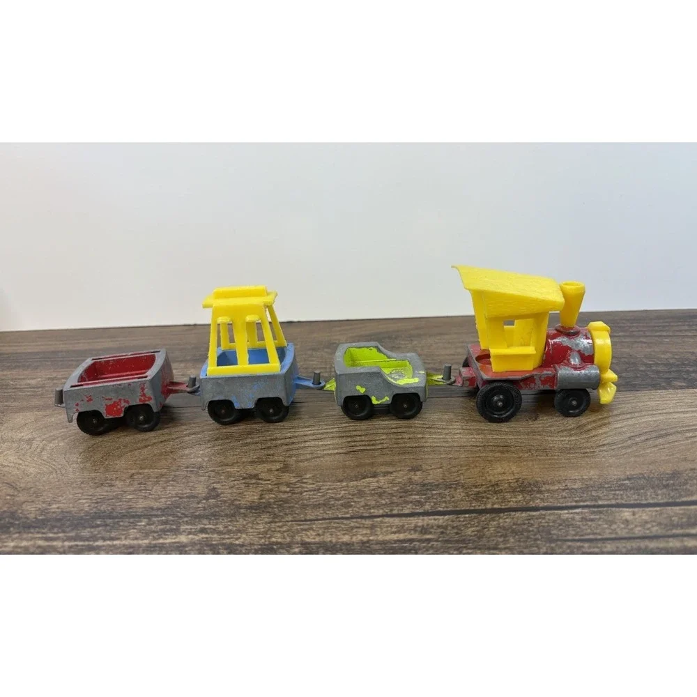 TootsieToy yellow plastic